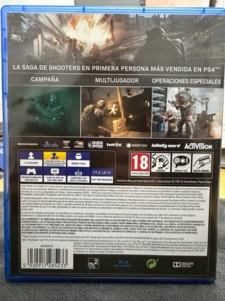 Call of Duty Modern Warfare PS4