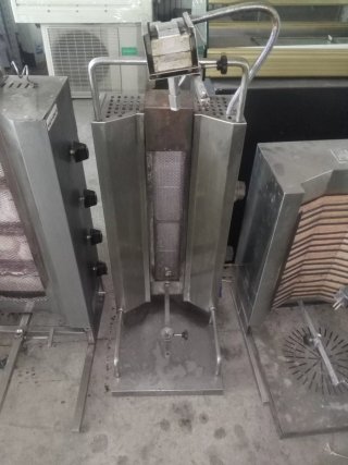Lote de 4 Asadores de kebab vertical