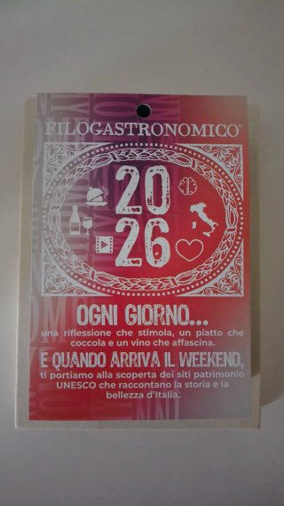 Calendario Filogastronomico 2026