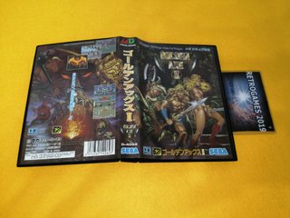 MD GOLDEN AXE II Sega Mega Drive / Genesis .