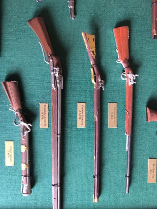 Cuadro Armas Históricas Miniatura