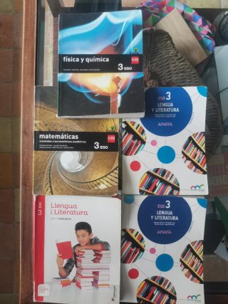 Libros de Texto 3° de la ESO