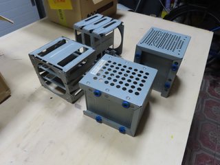 4 supporti hard disk metallo