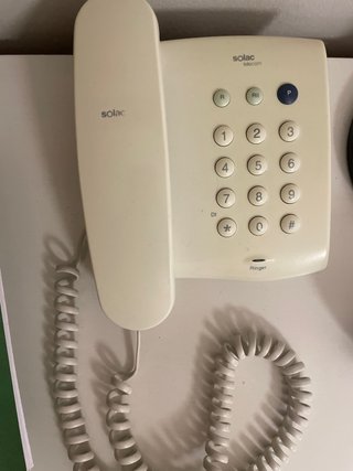 Teléfono fijo Solac analógico
