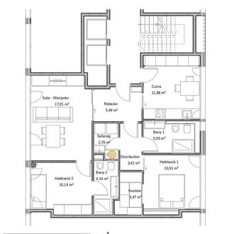 Piso en venta en La Nova Esquerra de l'Eixample en Barcelona
