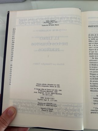 El libro de los cuentos perdidos