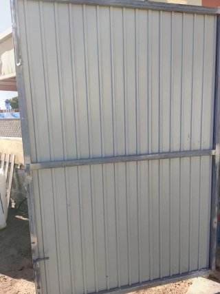 Puerta chapa 3m x 2.09m
