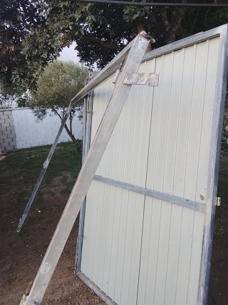 Puerta chapa 3m x 2.09m