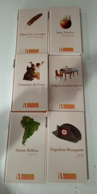 Protagonistas de la Historia 24 libros