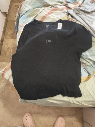 Camiseta GAP Modern Crew Talla XXL Negra