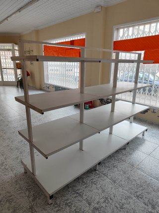 Lote 3 Estanterías Comercio/ Bazar/Almacenaje