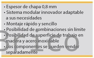 Conjunto Taller 5 Módulos S/Madera Alyco