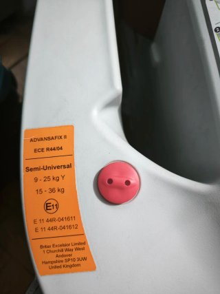 Silla coche Britax Römer