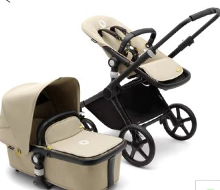 Capazo y carrito bugaboo color arena