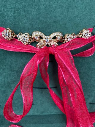 Aderezo Fallera Oro y Rosa