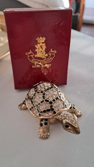 Portafortuna tartarughina brillante