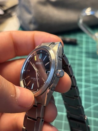 Seiko Solar Titanio Negro