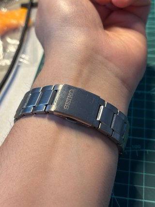 Seiko Solar Titanio Negro