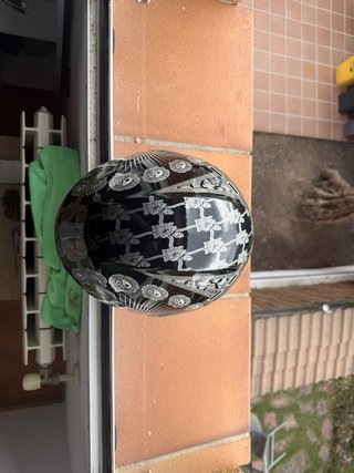 Casco Moto Infantil Negro