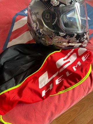 Casco Moto Infantil Negro
