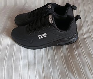 Zapatillas unisex Skechers Talla 37 Negras