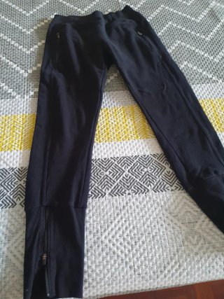 Pantalón chándal Decathlon negro