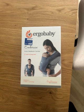 Mochila Ergobaby Embrace Azul