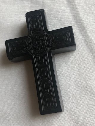 Colgante antiguo chino pintado a mano