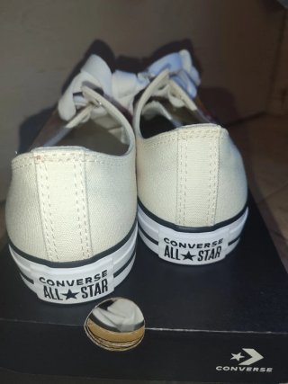 Converse Llamas Blancas Talla 41