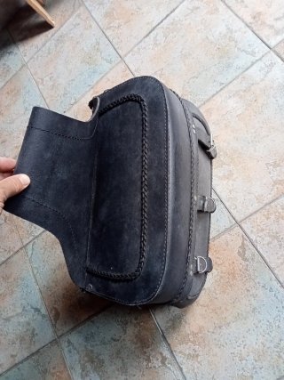Alforjas de cuero para moto