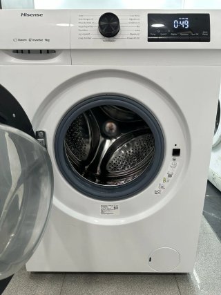 Lavadora Hisense 9kg Steam Inverter