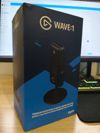 Micrófono Elgato Wave:1 Negro/Dorado