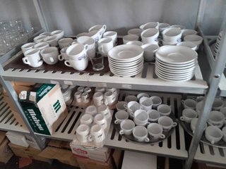 Platos y tazas café cerámica oportunidad