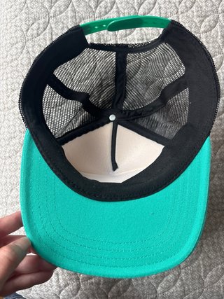 Gorra Vans Trucker Blanca y Turquesa