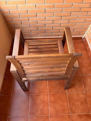 Silla de madera