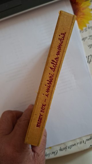 Libro vintage I misteri della memoria anno1940