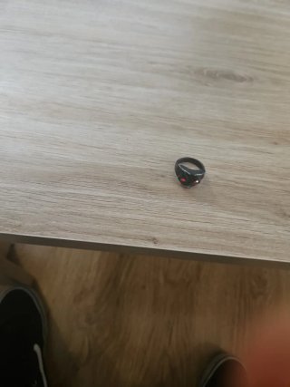 Anillo Gato Bastet Ojos Rojos
