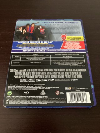 Spider-Man: Un Nuevo Universo Blu-ray + Extras