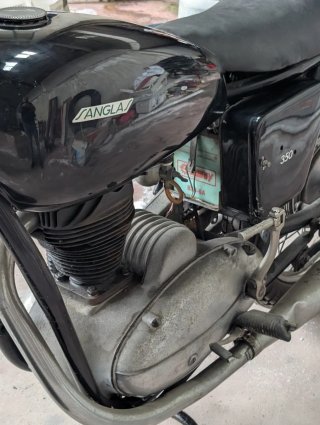 Sanglas 350 - Moto Clásica del 1956.