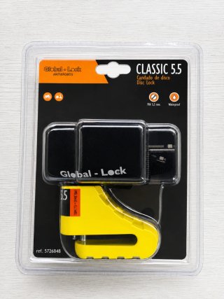 Candado Antirrobo Disco Global-Lock Classic 5.5