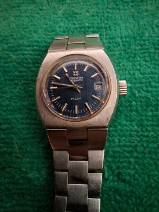 Orologio Zenith Pilot Donna Vintage Blu