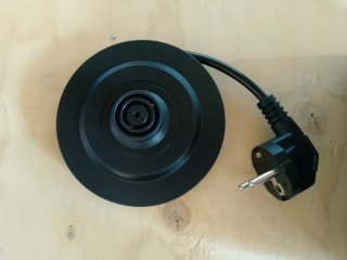 HERVIDOR ELÉCTRICO MODERNO NEGRO NUEVO