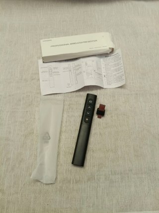 Control Presentaciones USB/Tipo-C 2 en 1