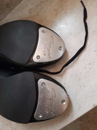 Zapatos de claqué negros