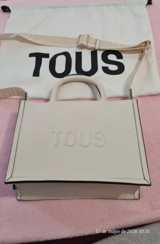 Bolso Tous Original Beige + Funda