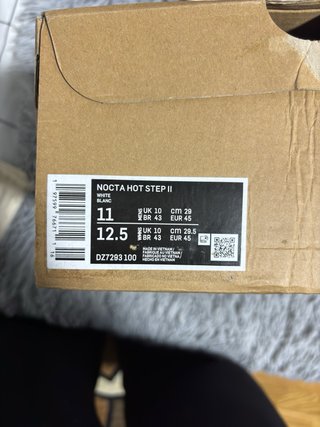 Nike x Nocta Hot Step 2 Blancas 45