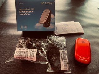 Alcatel OT222 Movistar Rojo