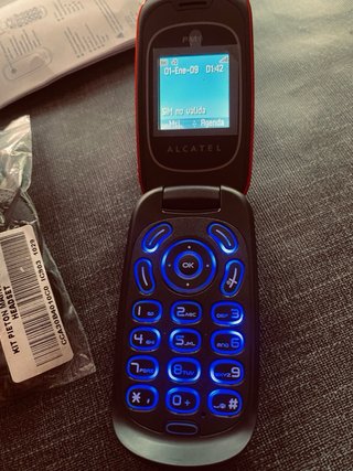Alcatel OT222 Movistar Rojo