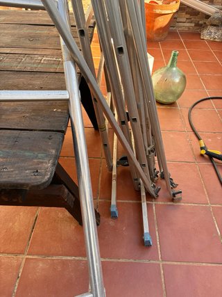Andamio de aluminio plegable