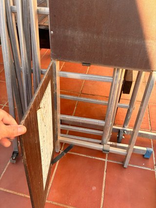 Andamio de aluminio plegable